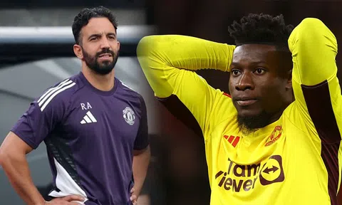 Man United bất ngờ 'rút ruột' Man City, HLV Ruben Amorim chốt phương án thay thế Andre Onana?