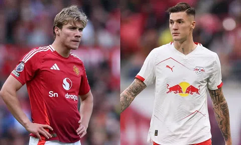 Rasmus Hojlujnd đạt thỏa thuận tới RB Leipzig, Manchester United chính thức chia tay tiền đạo trẻ