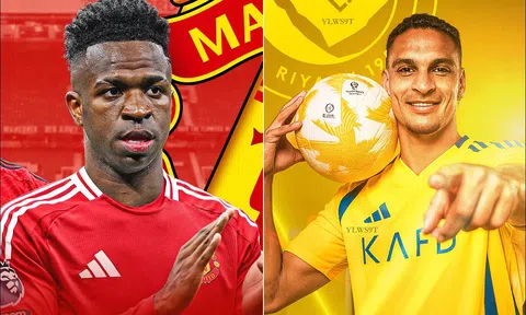 Tin chuyển nhượng trưa 4/8: Man Utd phá kỷ lục với Vinicius; Antony chia tay Manchester United