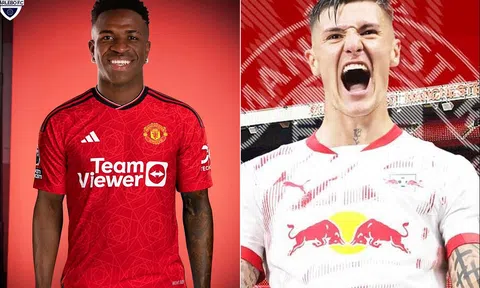 Tin chuyển nhượng trưa 5/8:Real Madrid đồng ý để Vinicius tới Man Utd; Vụ Sesko tới Man United đổ bể