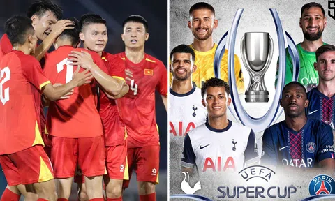 Kết quả bóng đá hôm nay: ĐT Việt Nam 'vút bay' trên BXH FIFA; Địa chấn ở siêu cúp châu Âu 2025?