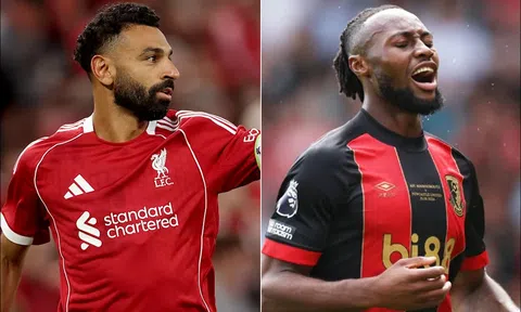 Kết quả bóng đá Ngoại hạng Anh hôm nay: Salah gây thất vọng, Liverpool sảy chân trước Bournemouth?