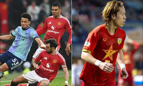 Lịch thi đấu bóng đá hôm nay: Manchester United đại chiến Arsenal; Sao Việt kiều gây sốt ở V.League?