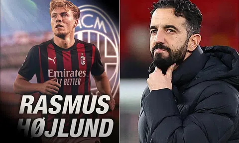 Rasmus Hojlund chính thức rời Man Utd sau trận thua Arsenal, HLV Ruben Amorim cấp tốc tìm người thay