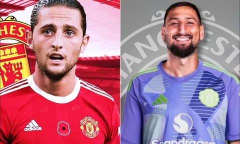 Tin chuyển nhượng trưa 20/8: Man Utd chính thức chiêu mộ Rabiot; Donnaruma cập bến Manchester United