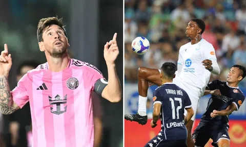 Kết quả bóng đá hôm nay: ĐKVĐ V.League gây sốt ở Shopee Cup; Messi nhận tin vui từ Inter Miami