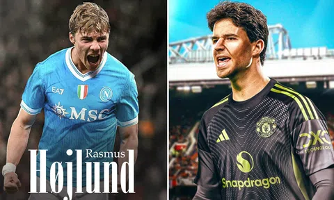 Tin chuyển nhượng mới nhất 25/8: Xong vụ Hojlund rời MU; Manchester United công bố Senne Lammens?