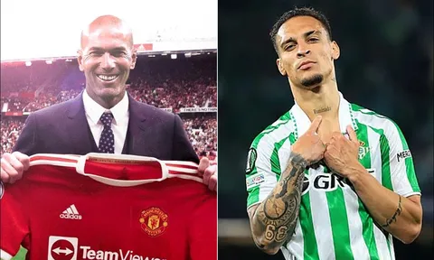 Chuyển nhượng MU 26/8: Zinedine Zidane gật đầu với Manchester United; Antony chính thức rời Man Utd