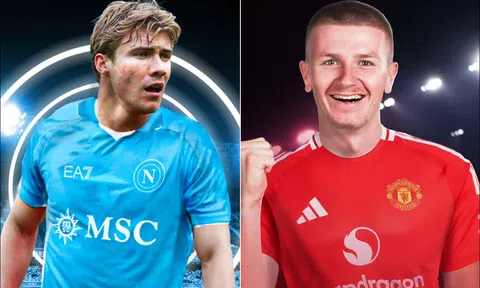 Thương vụ Rasmus Hojlund - Napoli chính thức xong, Man Utd lập tức kích hoạt bom tấn Adam Wharton?