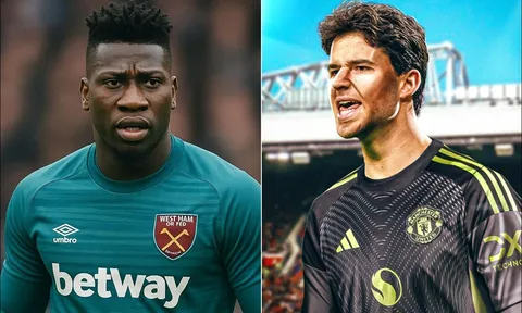 West Ham chính thức chiêu mộ Andre Onana, Manchester United công bố Senne Lammens trong 24h tới