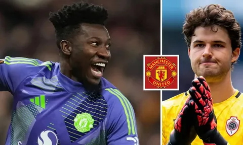Manchester United lập tức công bố Senne Lammes sau trận Grimsby, Onana chính thức tới West Ham?
