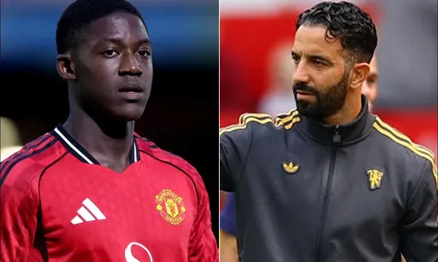 Vụ Kobbie Mainoo rời Manchester United chính thức xong, HLV Ruben Amorim chốt xong 'tiền vệ mới'