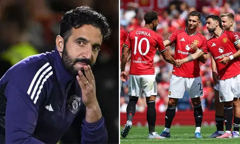 HLV Amorim nhận tin sét đánh, Man Utd mất quân bài quan trọng trước đại chiến Man City?
