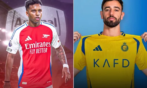 Chuyển nhượng Ngoại hạng Anh 8/9: Arsenal chiêu mộ Rodrygo; Bruno Fernandes cập bến Al Nassr?