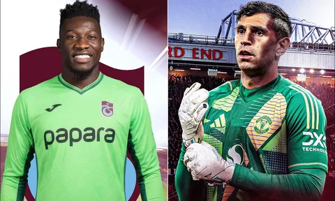 Andre Onana cập bến Trabzonspor, Manchester United chốt thời điểm công bố Emiliano Martinez?