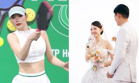 'Chị đẹp đạp gió' đam mê Pickleball mãnh liệt, chồng đại gia lập tức làm 1 điều đặc biệt