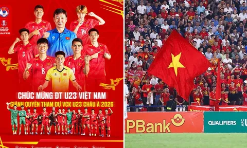 Lập siêu kỷ lục ở Vòng loại U23 châu Á 2026, ĐT Việt Nam nhận vinh dự đặc biệt từ AFC