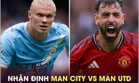 Nhận định bóng đá Man City vs MU - Vòng 4 Ngoại hạng Anh: HLV Ruben Amorim nguy cơ bị sa thải