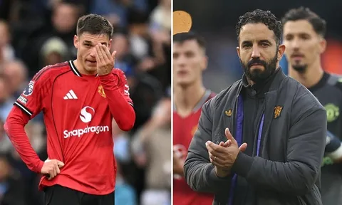 Man United nhận báo động đỏ về nguy cơ xuống hạng, HLV Amorim bị sa thải trong 48h tới?