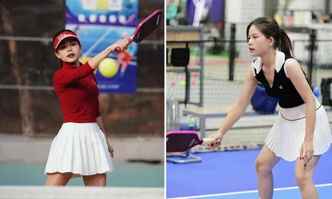 MC Thùy Dung 'lão hóa ngược' nhờ chơi pickleball, vóc dáng ở tuổi U40 khiến các hotgirl trẻ chạy dài