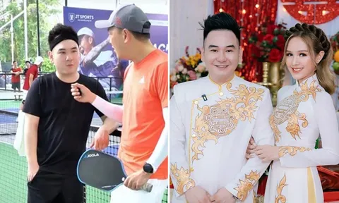 Giảm 20kg sau 4 tháng nhờ chơi Pickleball, chồng cũ Xoài Non gây sốt với diện mạo mới