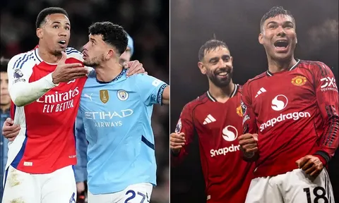 Bảng xếp hạng Ngoại hạng Anh 2025/26 mới nhất: Man City áp sát Arsenal, Man Utd rơi khỏi top 10?