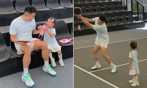 Idol nhí Pam yêu ơi gây sốt trên sân pickleball, khoảnh khắc đặc biệt khiến cộng đồng mạng dậy sóng