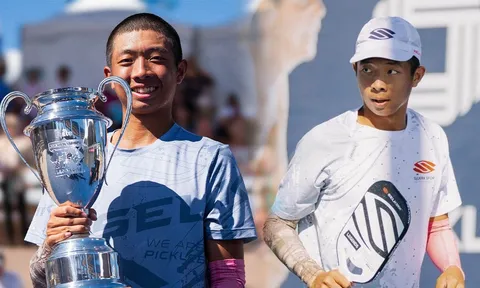 Thần đồng pickleball Việt Nam cứ ra sân là hút view 'ầm ầm', nguyên nhân từ đâu?