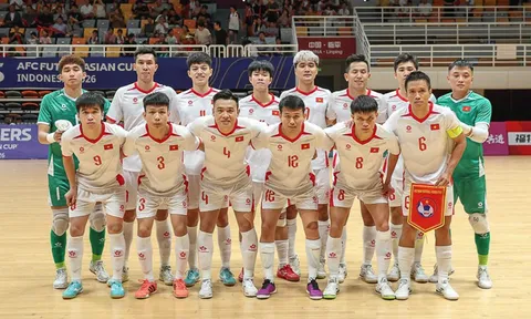 Lịch thi đấu Vòng loại Futsal châu Á 2026 mới nhất: ĐT Việt Nam giành vé đi tiếp đầy kịch tính?