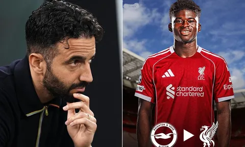 Man United chậm một bước, Ruben Amorim để mất mục tiêu hàng đầu vào tay Liverpool