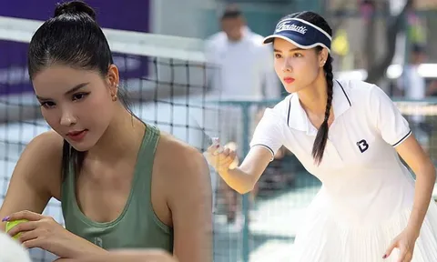 Siêu mẫu Kỳ Hân tái xuất pickleball: Không ngần ngại khoe khuyết điểm, netizen phản ứng trái chiều
