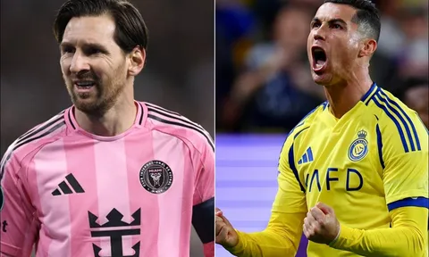 Lịch thi đấu bóng đá hôm nay: Messi lập siêu kỷ lục ở Inter Miami; Ronaldo nhận tin dữ tại Al Nassr?