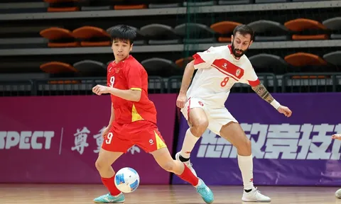 Bảng xếp hạng Vòng loại futsal châu Á 2026: ĐT Việt Nam toàn thắng, Trung Quốc chính thức dừng bước