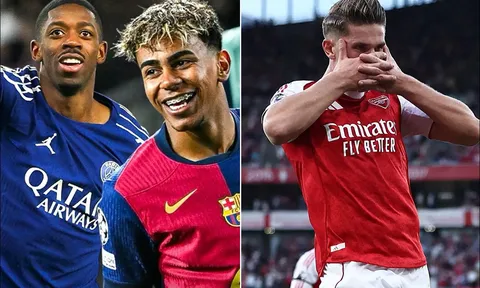 Lịch thi đấu bóng đá Champions League hôm nay: PSG thua thảm trước Barca; Arsenal tiếp đà thăng hoa?