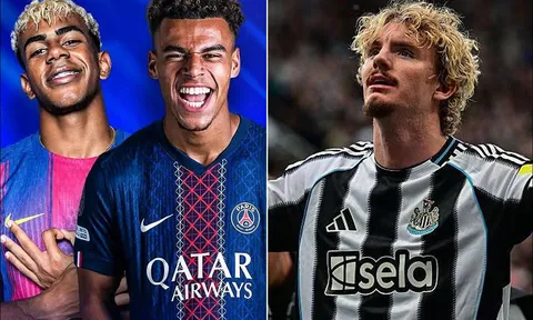 Bảng xếp hạng Champions League 2025/26 mới nhất: Barca vượt mặt PSG; Ông lớn Ngoại hạng Anh bị loại?