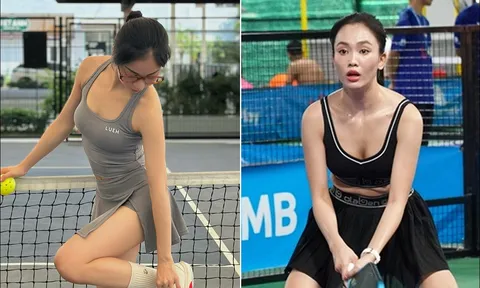 Dàn hot girl quy tụ tại siêu giải đấu Pickleball Việt Nam: Tình cũ Quang Hải gây sốt bên Ben Johns