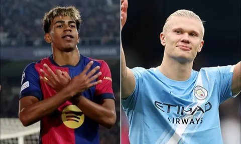 Kết quả bóng đá Champions League hôm nay: Barcelona đại thắng PSG; Haaland lập kỷ lục ở Man City?