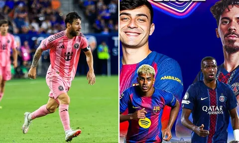 Kết quả bóng đá hôm nay: Messi gây sốt ở Inter Miami; Champions League xuất hiện địa chấn?