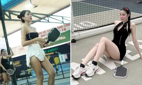 Tranh cãi quanh vụ hot girl 'vén váy' chơi pickleball, dàn người đẹp đưa ra quan điểm bất ngờ