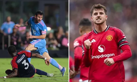 Kết quả bóng đá hôm nay: Man Utd nhận tin vui trên BXH Ngoại hạng Anh; Mesí lập kỷ lục ở Inter Miami