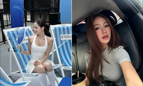 Hot girl Hà Nội khoe dáng siêu nuột trên sân Pickleball, CĐM xuýt xoa với trang phục cực kỳ cuốn hút