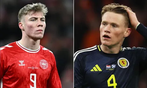 Kết quả VL World Cup châu Âu hôm nay: Hojlund và McTominay lập kỷ lục sau khi rời Man United?