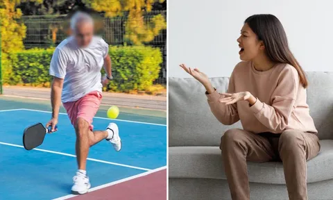 Chơi pickleball liền 3 tháng không giảm cân nào, người đàn ông bị vợ bắt thanh lý vợt, nghỉ chơi