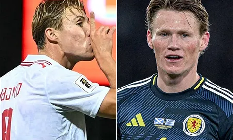 Kết quả bóng đá VL World Cup châu Âu hôm nay: Hojlund khiến Man Utd ôm hận, McTominay lập kỷ lục?