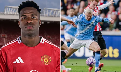 Real Madrid tất tay với Erling Haaland, Man United được mở đường chiêu mộ Vinicius