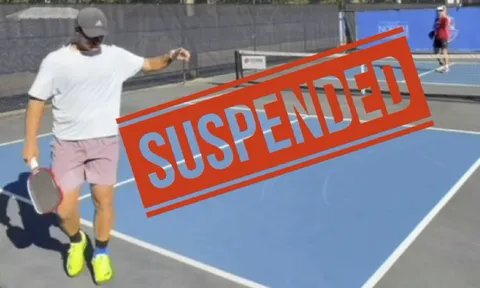 Bị cấm thi đấu vì hành vi phi thể thao, tay vợt Pickleball có đáp trả gây ngỡ ngàng