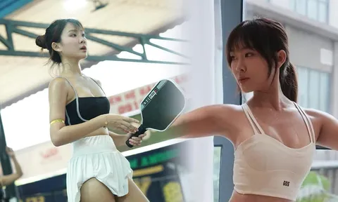 Hot girl 'vén váy' bất ngờ quay lưng với pickleball, nhận về 'mưa lời khen' nhờ môn thể thao mới
