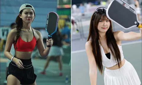 Bất ngờ với diện mạo khó tin của 'hot girl vén váy' 3 tháng trước, giảm 18kg chỉ nhờ chơi Pickleball