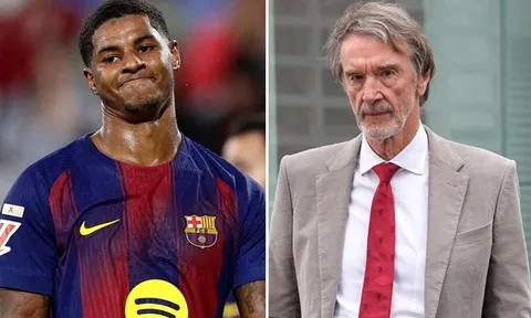 Sir Jim Ratcliffe bị Barca lật kèo, Rashford trở lại Manchester United vào hè 2026?