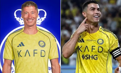 Lewandowski hết cơ hội ở lại Barcelona, Ronaldo lập tức yêu cầu Al Nassr chiêu mộ với giá khó tin